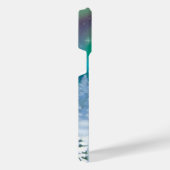 Happy kerstman & Birds Winter Scene iPhone Hoesje (Rechterkant)