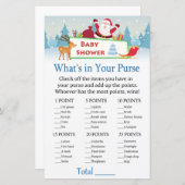 happy kerstman Wat zit er in je tas spel (Voorkant / Achterkant)