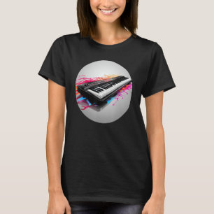 Happy Keyboard Music voor keypad liefhebbers T-shirt