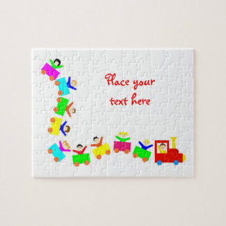 Happy Kids Train Legpuzzel