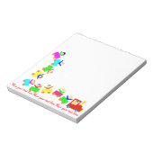 Happy Kids Train Notitieblok (Gedraaid)