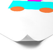 Happy Kids Train Poster (Hoek)