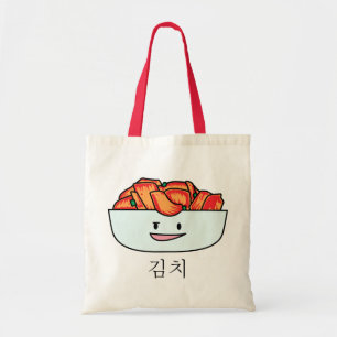 Happy Kimchi Kimchee Bowl - Happy Foods Design Tote Bag
