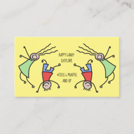 Happy Kinder-speelkaartje Visitekaartje