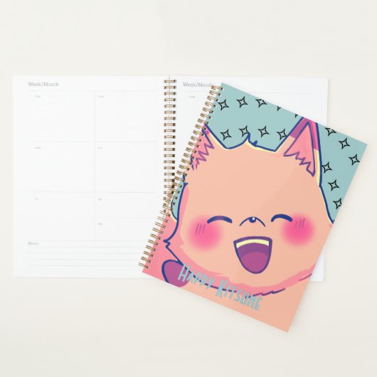 Happy Kitsune (Devant avec enveloppe)