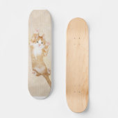 Happy kitty skateboard (Recto)