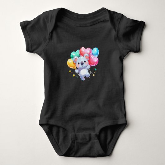 Happy Koala Balloon Adventure Romper (Voorkant)
