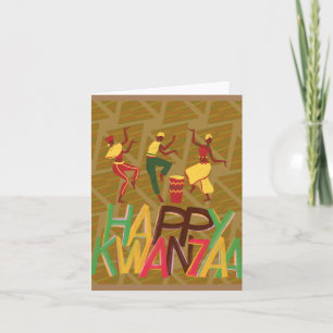 Happy Kwanzaa Blank Kaart