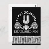 Happy Kwanzaa Briefkaart (Voorkant / Achterkant)