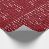 Happy Kwanzaa Cadeaupapier (Hoek)