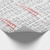 Happy Kwanzaa Cadeaupapier (Hoek)