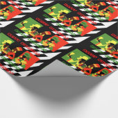 Happy Kwanzaa Cadeaupapier (Hoek)