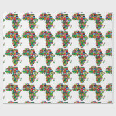 Happy Kwanzaa Cadeaupapier (Vlak)