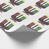 Happy Kwanzaa Cadeaupapier (Hoek)