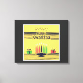 Happy Kwanzaa Canvas afdrukken (Voorkant)