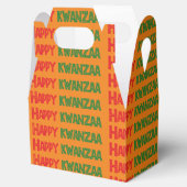 Happy Kwanzaa Greeting Bedankdoosjes (Geopend)