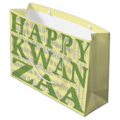 Happy Kwanzaa Groot Cadeauzakje (Achterkant Gekanteld)
