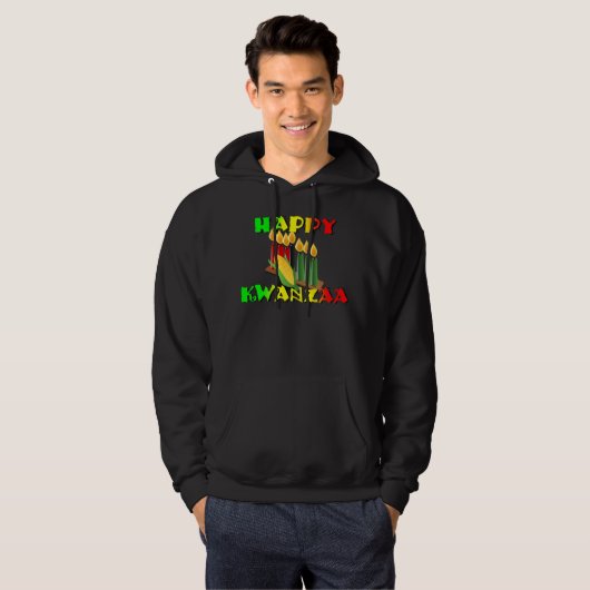 HAPPY KWANZAA HOODIE (Voorkant volledig)
