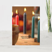 Happy Kwanzaa Kaart (Achterkant)