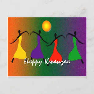 Happy Kwanzaa-kaart Briefkaart