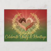 Happy Kwanzaa Kinara Postcard Briefkaart (Voorkant)