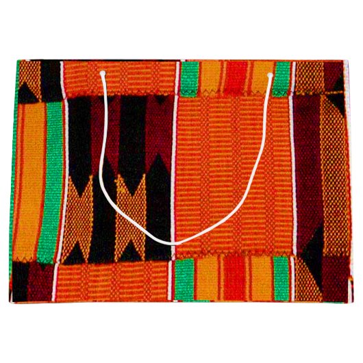 Happy Kwanzaa Large Gift Bag Groot Cadeauzakje (Voorkant)