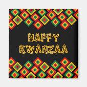 Happy KWANZAA Magnet Magneet (Voorkant)