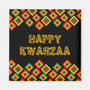 Happy KWANZAA Magnet Magneet