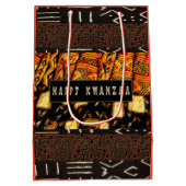 Happy Kwanzaa Medium Cadeauzakje (Achterkant)