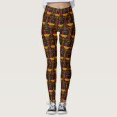 Happy Kwanzaa PopArt Leggings (Voorkant)