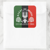 Happy Kwanzaa Vierkante Sticker (Tas)