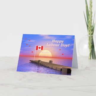 Happy Labor Day Canada Dock Kaart