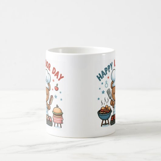 Happy Labor Day Mok Cups (Center)