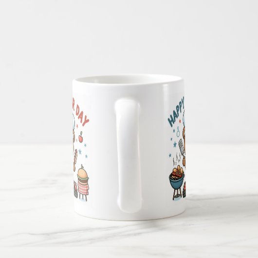 Happy Labor Day Mok Cups (Handvat)