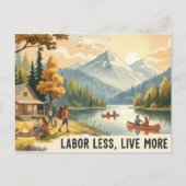Happy Labor Day Postcard Briefkaart (Voorkant)