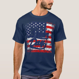 Happy Labour Day American Flag Holiday US Worker T T-shirt