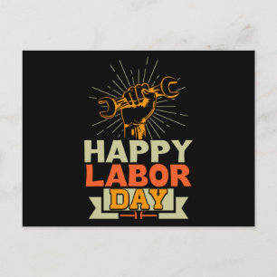 Happy Labour Day Briefkaart