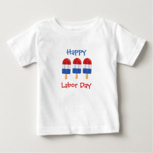 Happy Labour Day ice poppen peuter-T-shirt