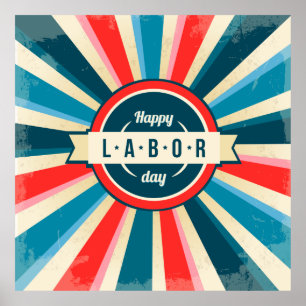 Happy Labour Day Poster