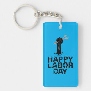 Happy Labour Day Sleutelhanger