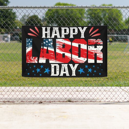 Happy Labour Day Spandoek (Insitu)