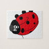 Happy Lady Bug Legpuzzel (Horizontaal)