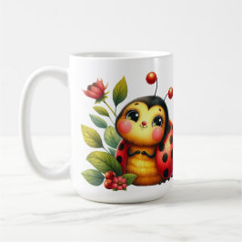 Happy Ladybug Koffiemok