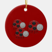 Happy Ladybug Ornament (Voorkant)