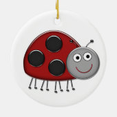 Happy Ladybug Ornament (Achterkant)