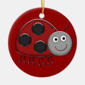 Happy Ladybug Ornament (Voorkant)