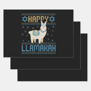 Happy Lamakah Funny Jewish Hanukkah Gift Inpakpapier Vel