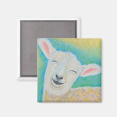Happy Lamb Magneet (Voorkant / Achterkant)