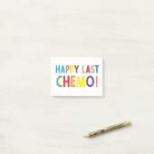 Happy last chemo post-it® notes (Op bureau)