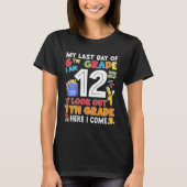 Happy Last Day Of 6th Grade Graduation T-shirt (Voorkant)